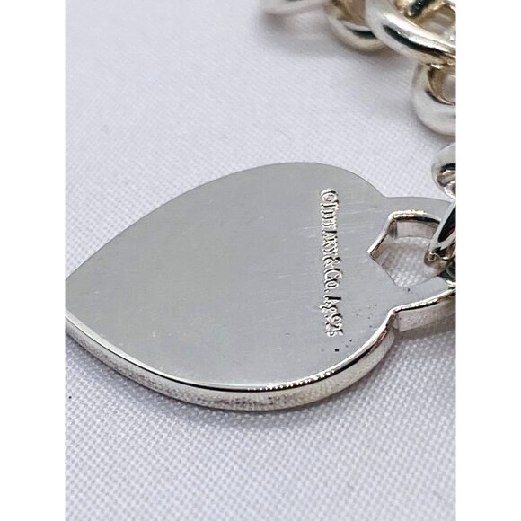 Tiffany & Co Return To Tiffany & Co 8" Toggle Heart Bracelet - Picture 13 of 13